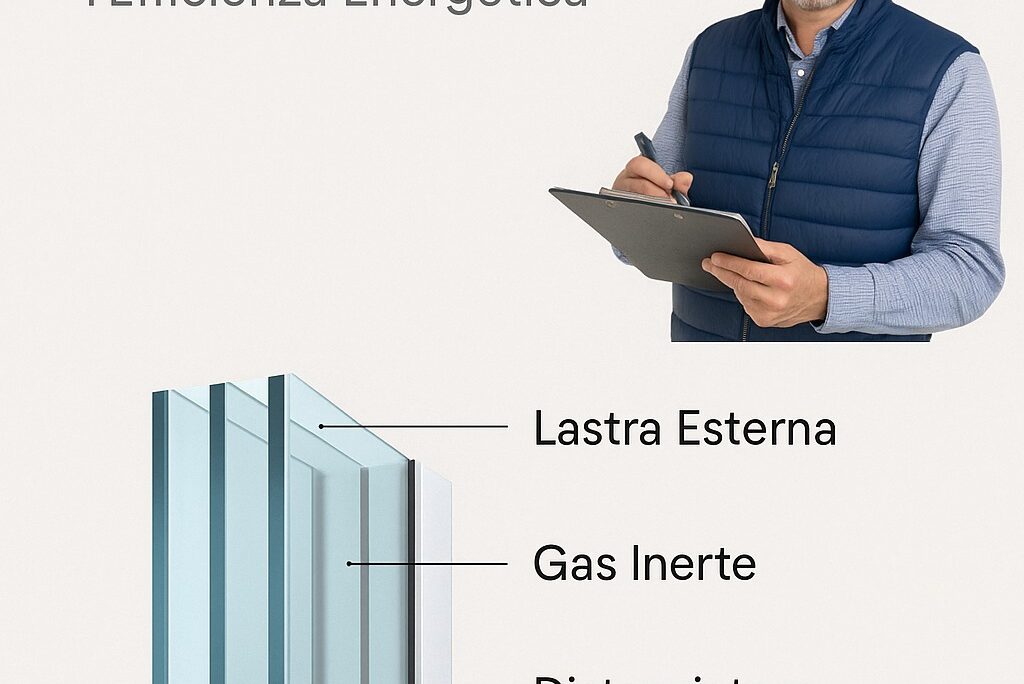 Come scegliere PVC vetro infissi