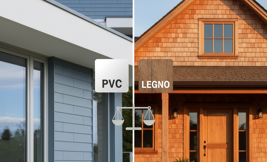 PVC vs legno: quale materiale scegliere in base alla tua casa