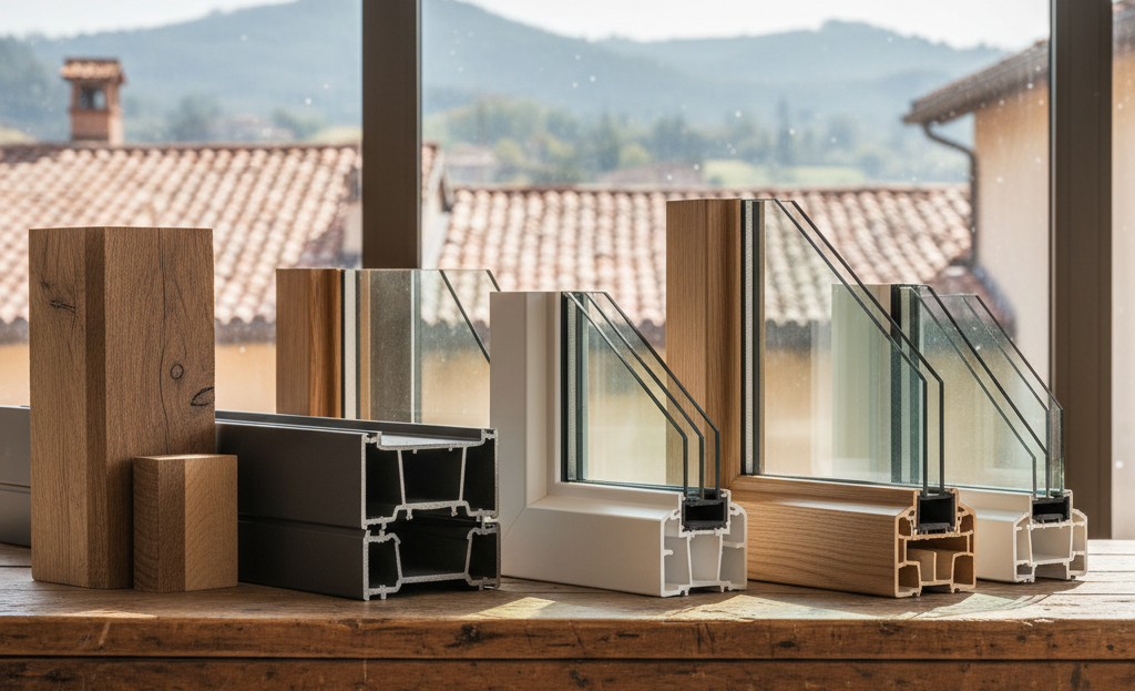 Quali materiali per infissi sono più utilizzati nelle case di Brescia?