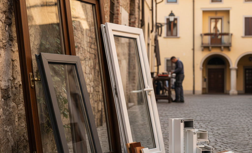 Quali materiali per infissi sono più utilizzati nelle case di Brescia?