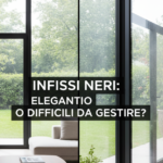 Infissi neri: eleganti o difficili da gestire?