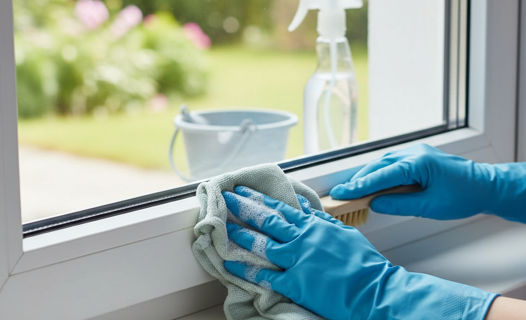 Come pulire gli infissi in PVC senza rovinarli