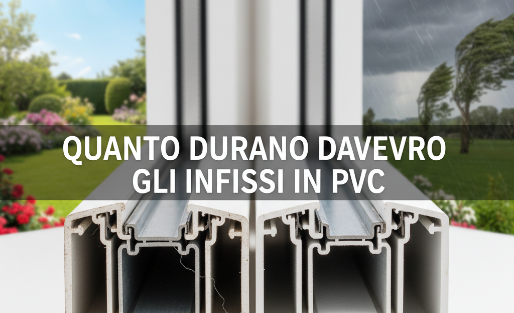 Quanto durano davvero gli infissi in PVC