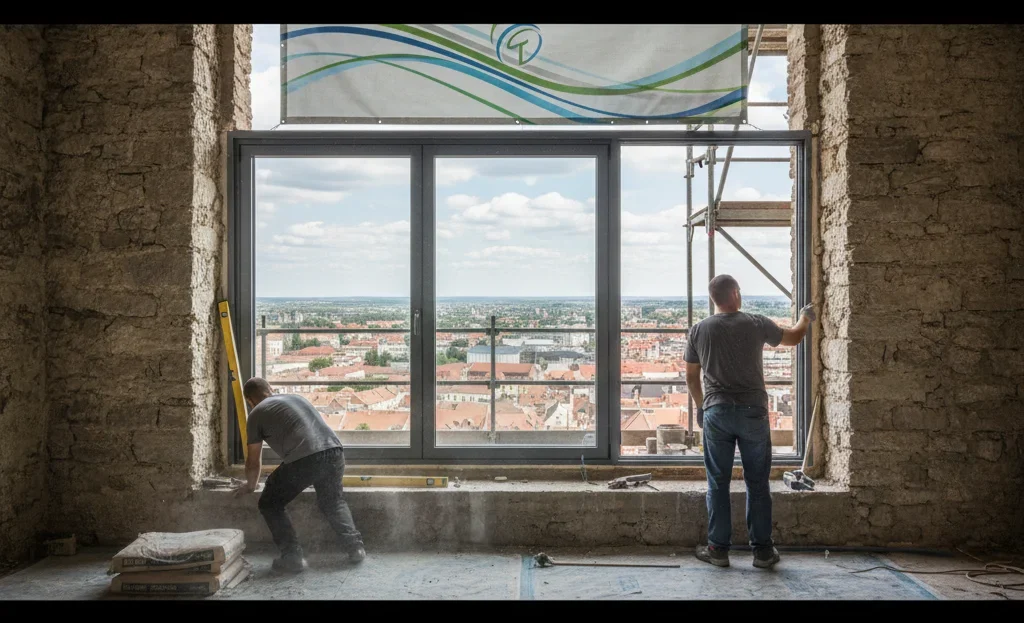 L'Installazione dei Serramenti a Mura: Fondamentale per Durata e Performance